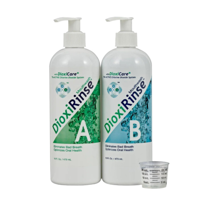 DioxiRinse ústní voda pro svěží dech s oxidem chloričitým (946ml)