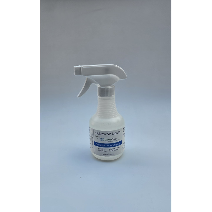 Ciderm-SP – antiseptický sprej na rány s oxidem chloričitým (236,5ml)