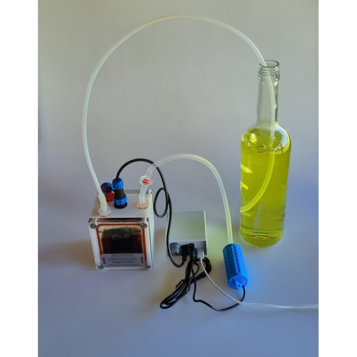 Ultra-pure chlorine dioxide generator.